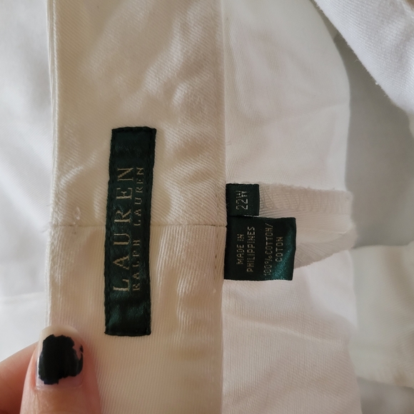 White Wide-Leg Pants - Picture 2 of 2